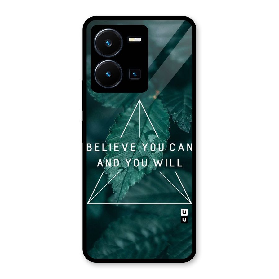You Will Glass Back Case for Vivo Y35