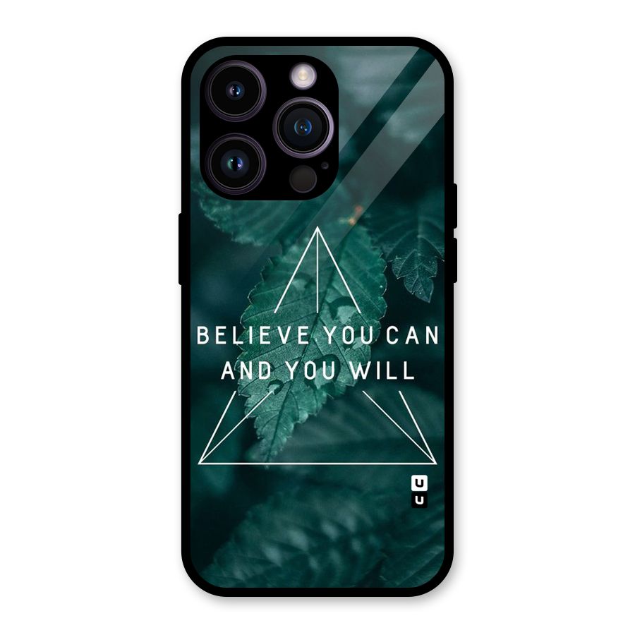 You Will Glass Back Case for iPhone 14 Pro