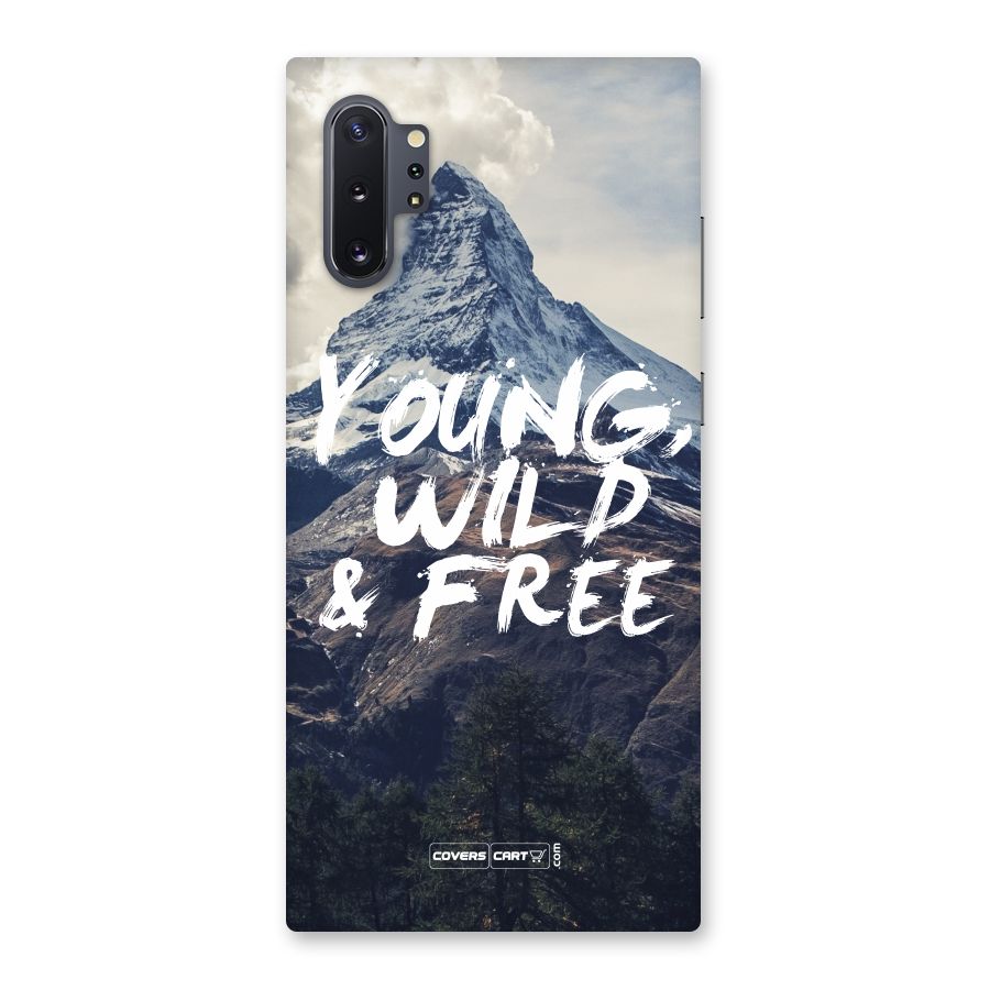 Young Wild and Free Back Case for Galaxy Note 10 Plus