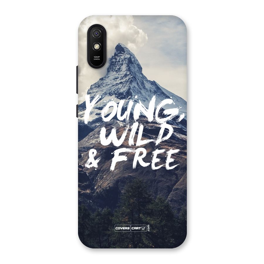 Young Wild and Free Back Case for Redmi 9A