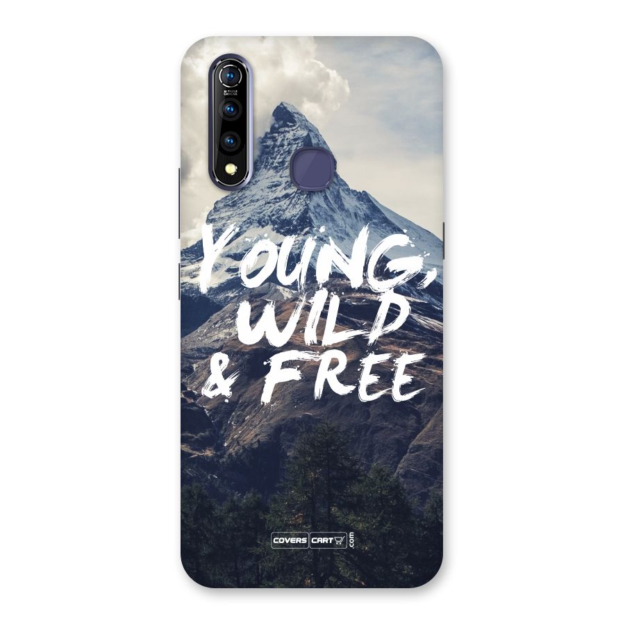 Young Wild and Free Back Case for Vivo Z1 Pro