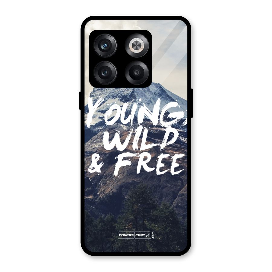 Young Wild and Free Glass Back Case for OnePlus 10T