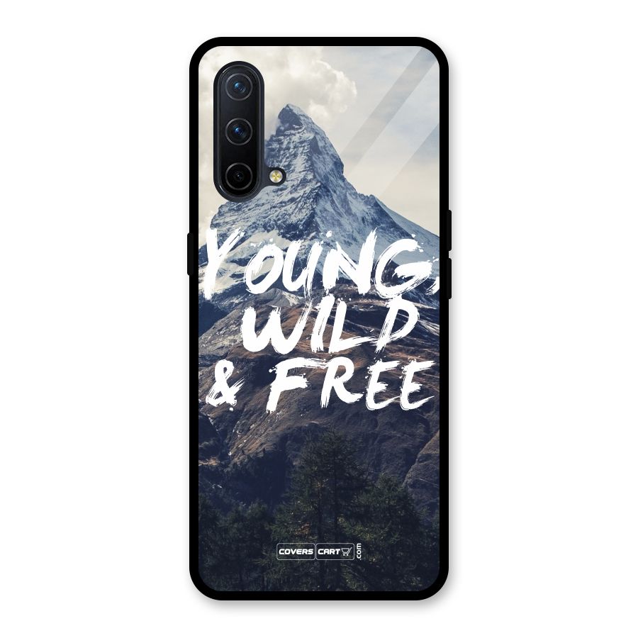 Young Wild and Free Glass Back Case for OnePlus Nord CE 5G