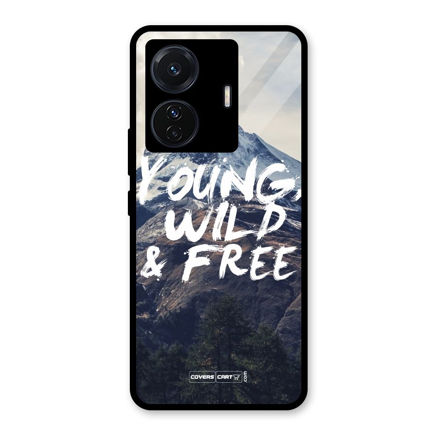 Young Wild and Free Glass Back Case for Vivo T1 Pro