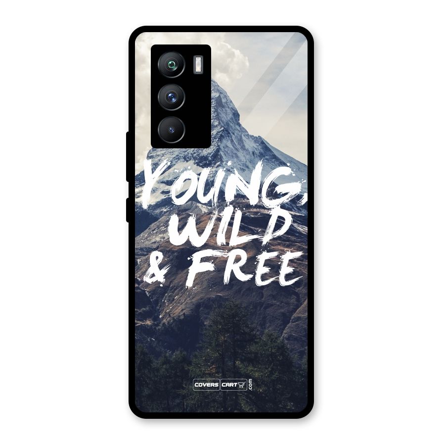 Young Wild and Free Glass Back Case for Vivo iQOO 9 SE