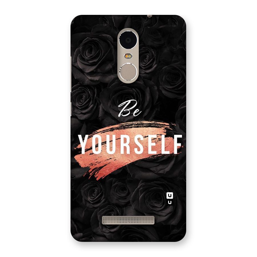 Yourself Shade Back Case for Xiaomi Redmi Note 3