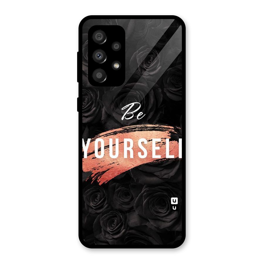 Yourself Shade Glass Back Case for Galaxy A32