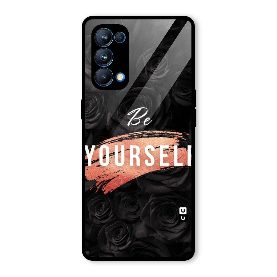 Yourself Shade Glass Back Case for Oppo Reno5 Pro 5G