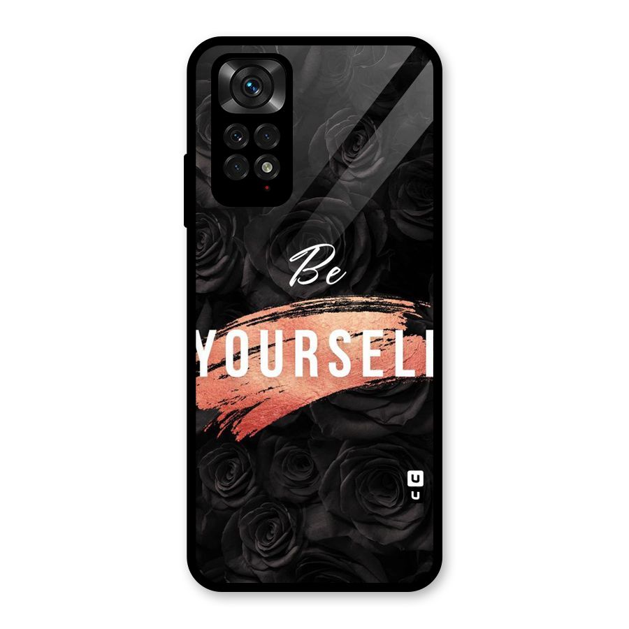 Yourself Shade Glass Back Case for Redmi Note 11
