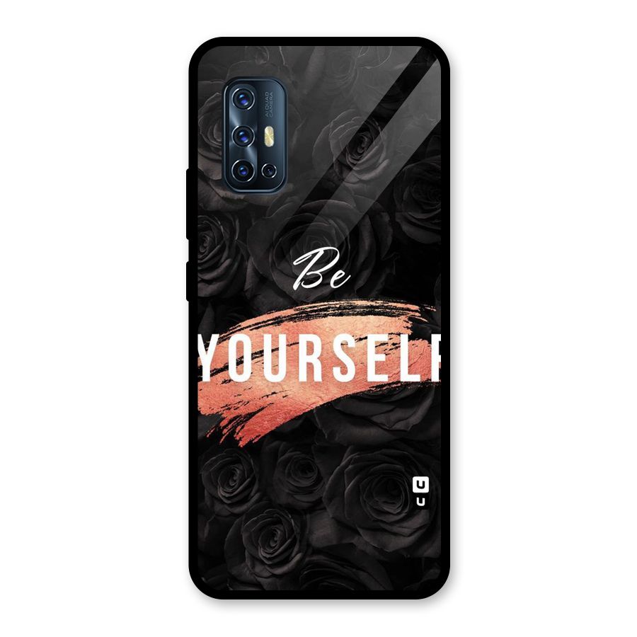 Yourself Shade Glass Back Case for Vivo V17