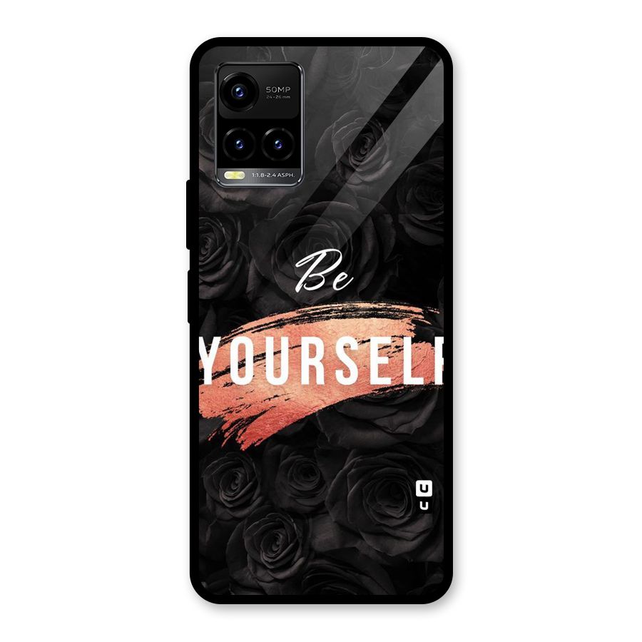 Yourself Shade Glass Back Case for Vivo Y21T