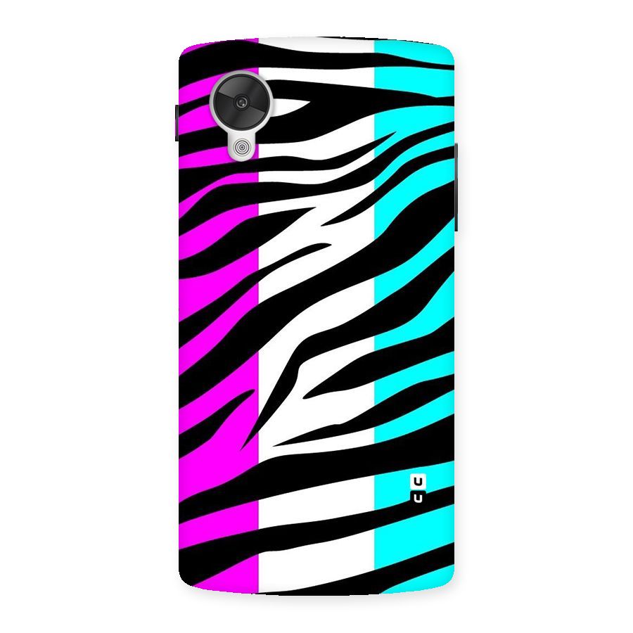 Zebra Texture Back Case for Google Nexsus 5
