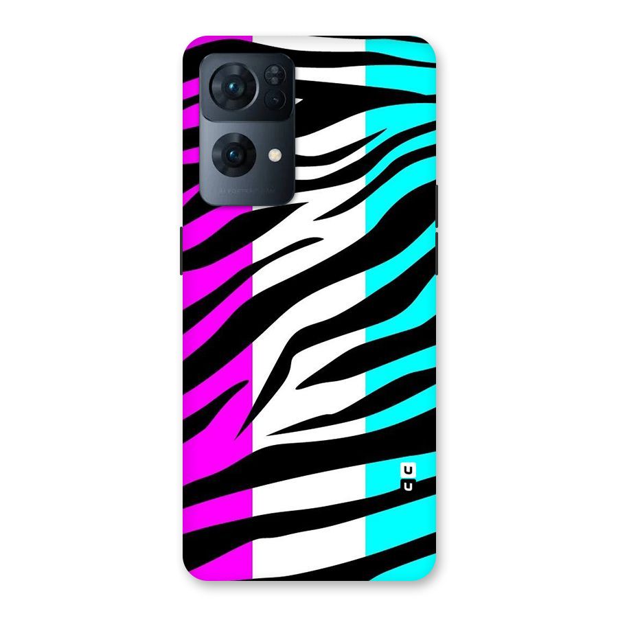 Zebra Texture Back Case for Oppo Reno7 Pro 5G