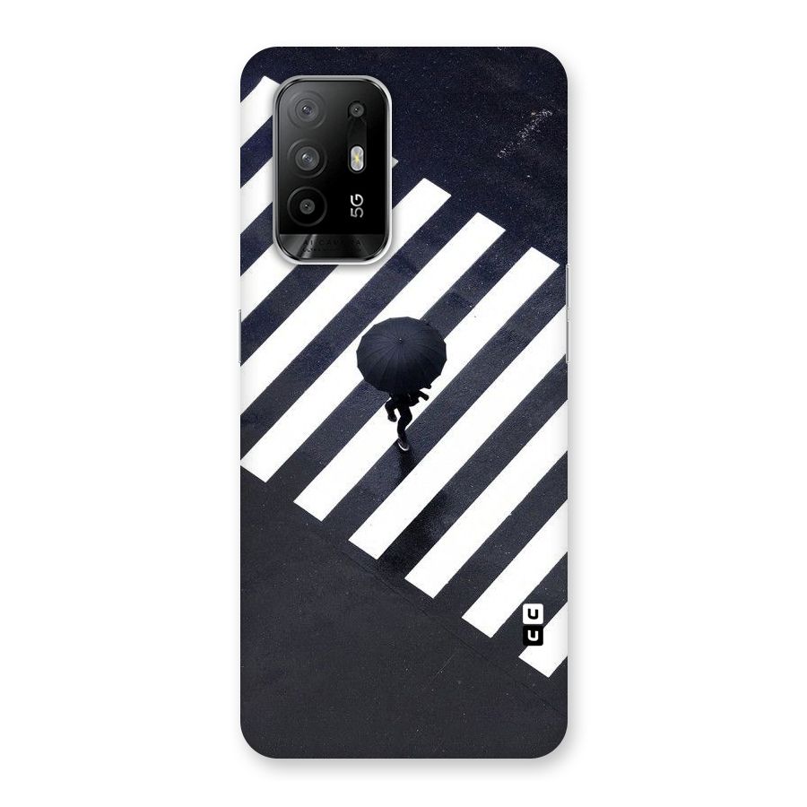 Zebra Walking Back Case for Oppo F19 Pro Plus 5G