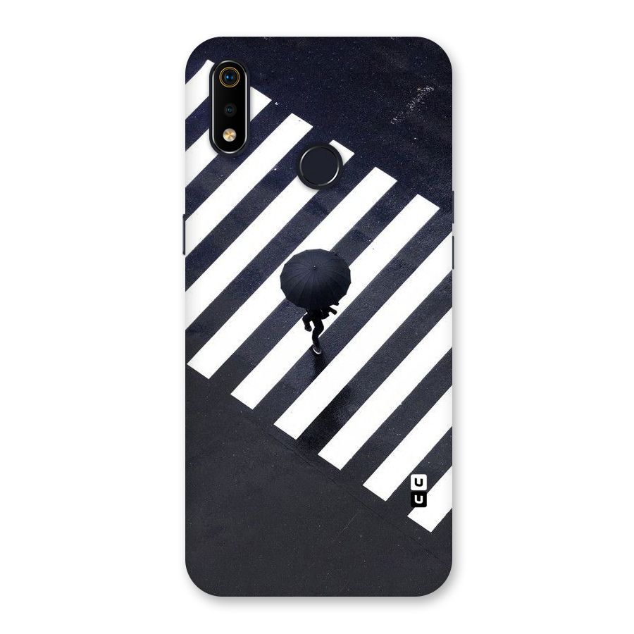 Zebra Walking Back Case for Realme 3i