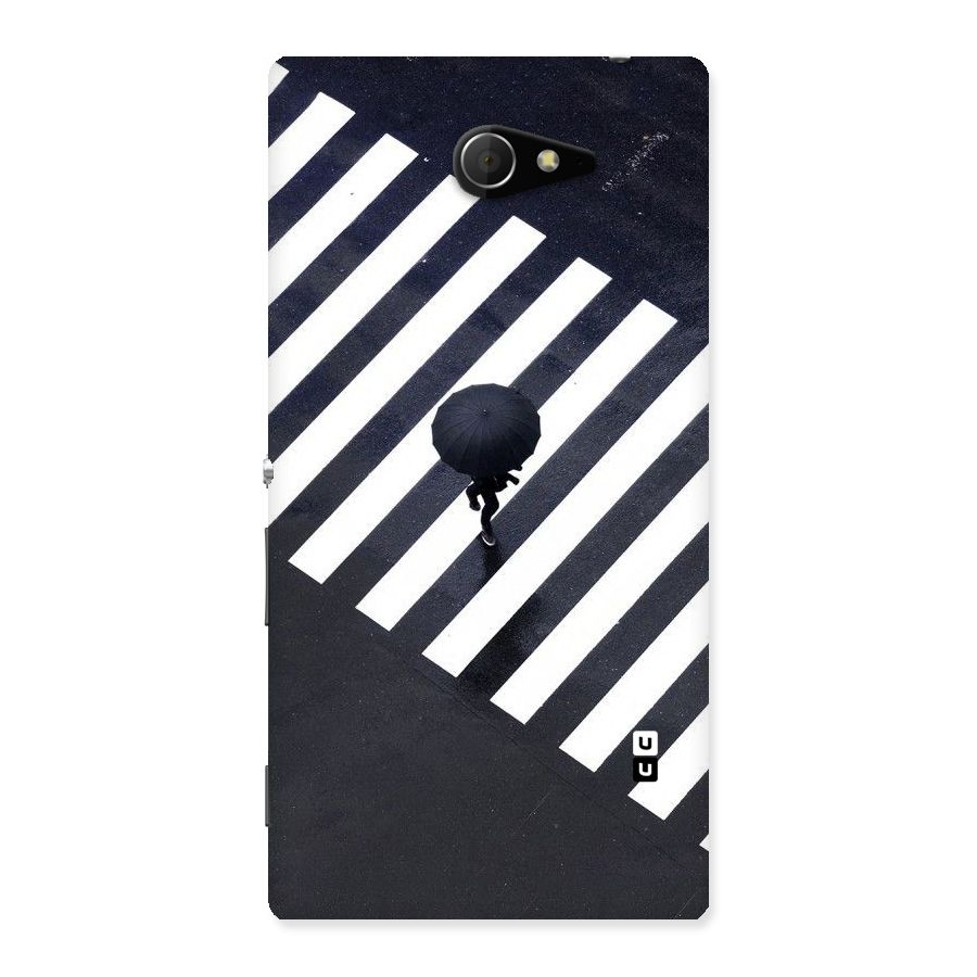 Zebra Walking Back Case for Sony Xperia M2