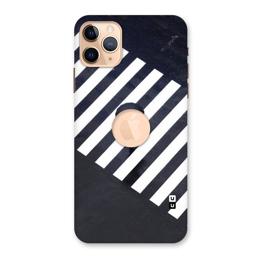 Zebra Walking Back Case for iPhone 11 Pro Max Logo Cut