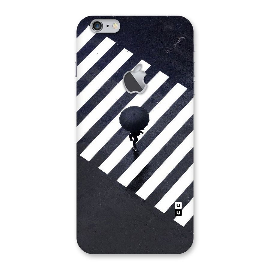 Zebra Walking Back Case for iPhone 6 Plus 6S Plus Logo Cut