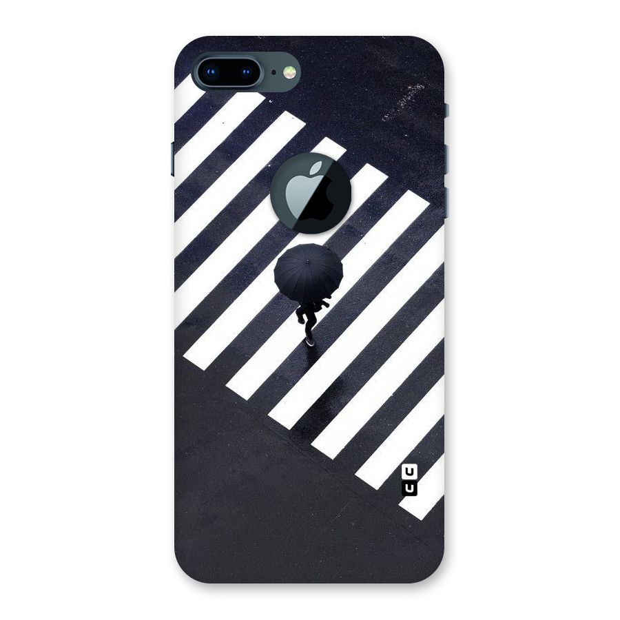 Zebra Walking Back Case for iPhone 7 Plus Logo Cut