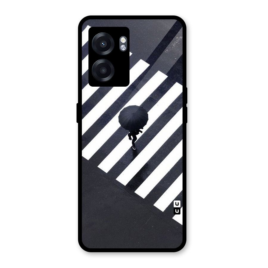 Zebra Walking Glass Back Case for Realme Narzo 50 5G