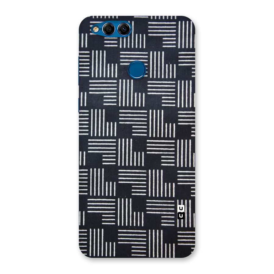 Zig Zag Hierarchy Back Case for Honor 7X