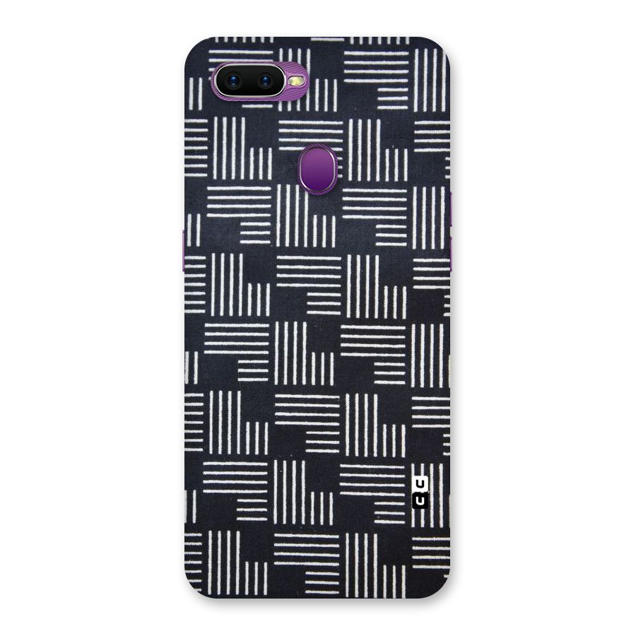 Zig Zag Hierarchy Back Case for Oppo F9