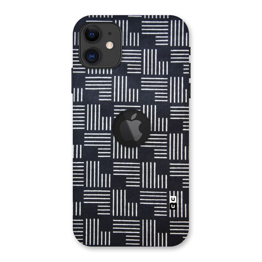 Zig Zag Hierarchy Back Case for iPhone 11 Logo Cut