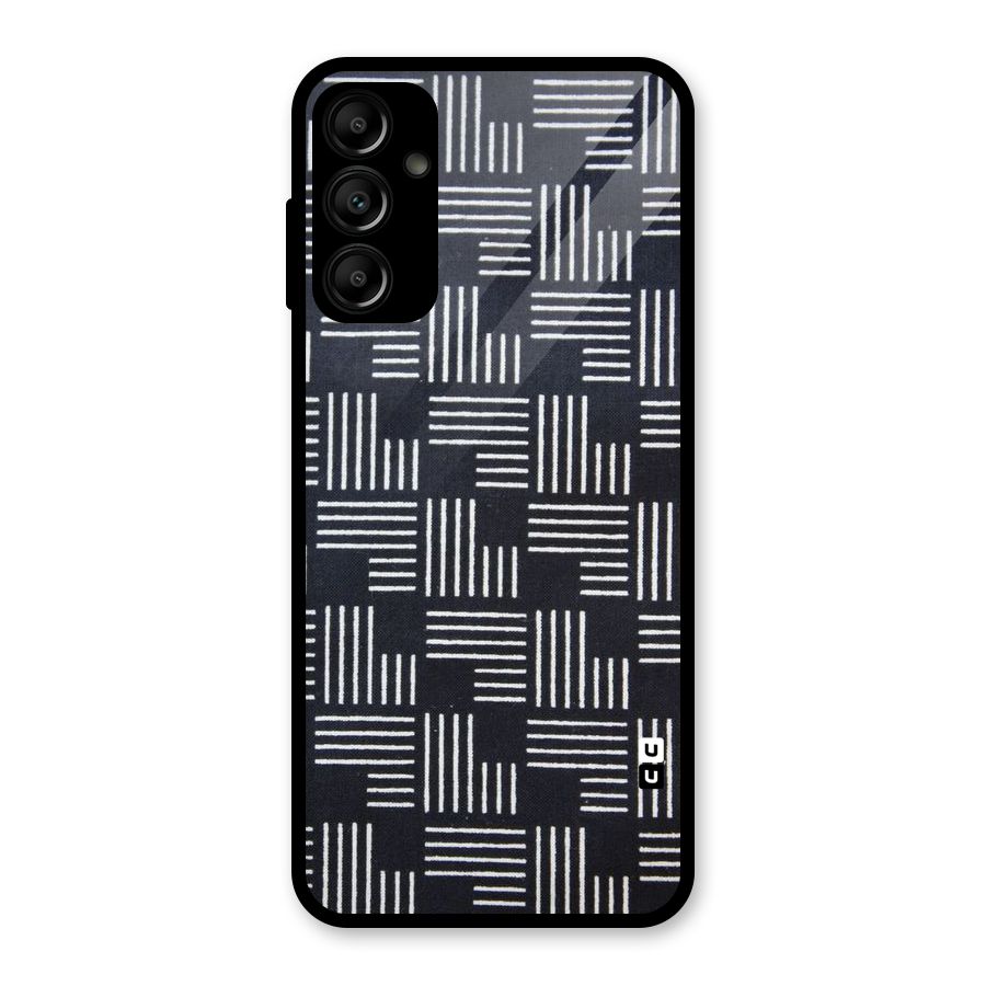 Zig Zag Hierarchy Glass Back Case for Galaxy A14 5G