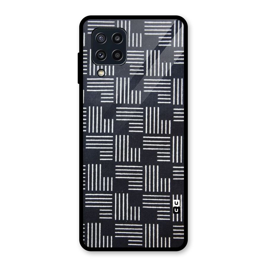 Zig Zag Hierarchy Glass Back Case for Galaxy M32