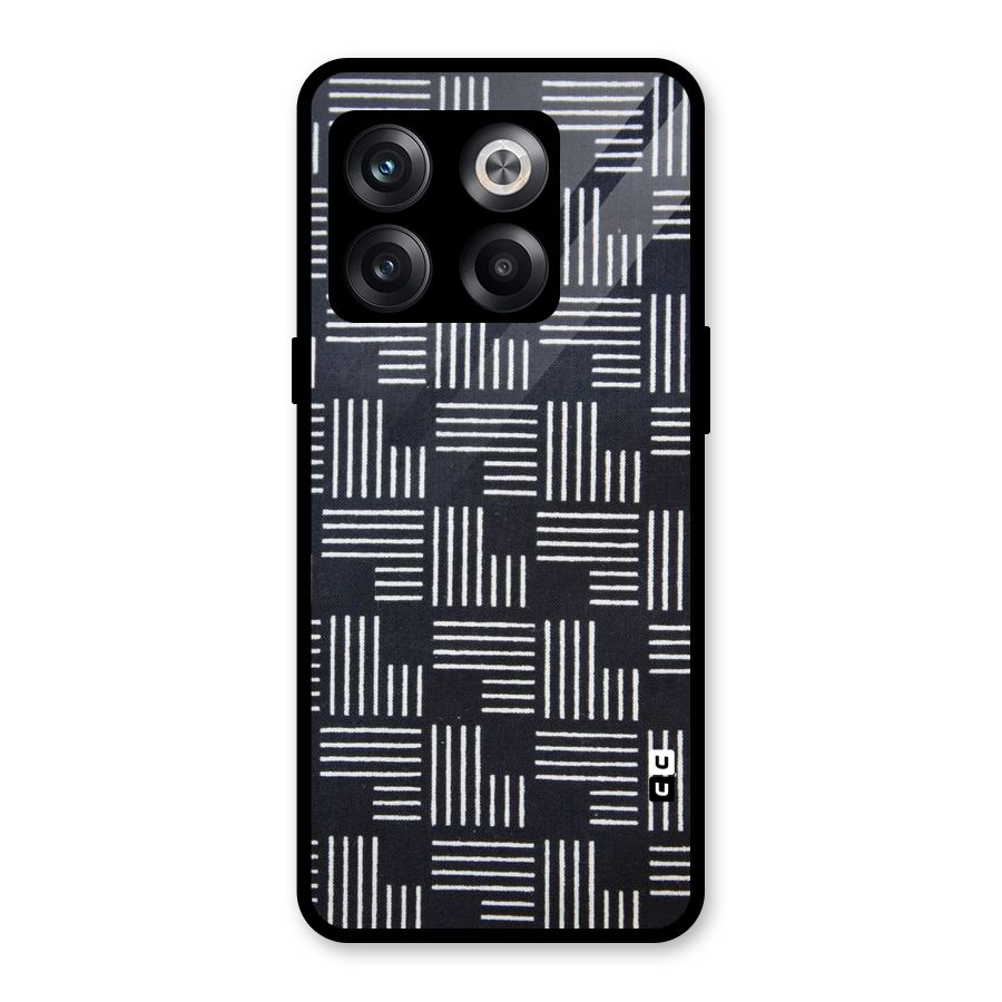 Zig Zag Hierarchy Glass Back Case for OnePlus 10T