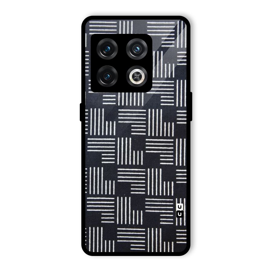 Zig Zag Hierarchy Glass Back Case for OnePlus 10 Pro 5G