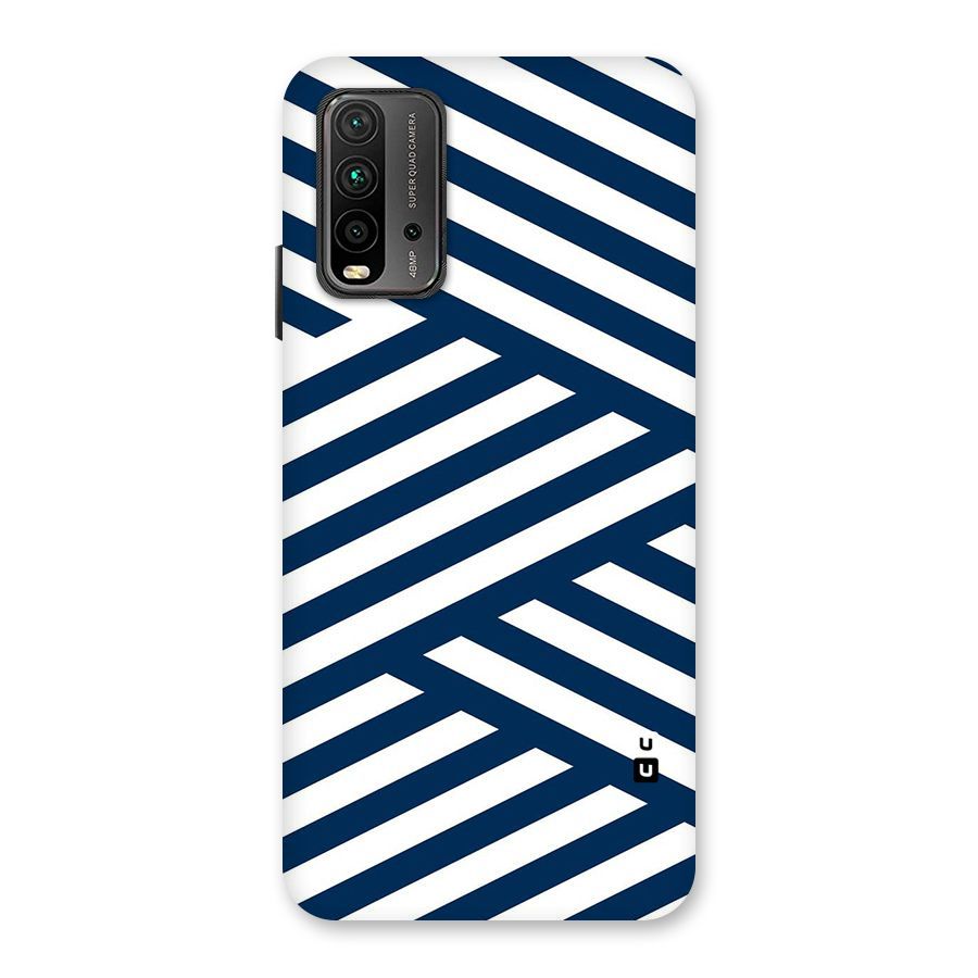 Zip Zap Pattern Back Case for Redmi 9 Power
