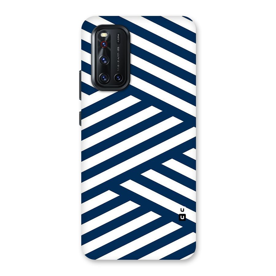 Zip Zap Pattern Back Case for Vivo V19