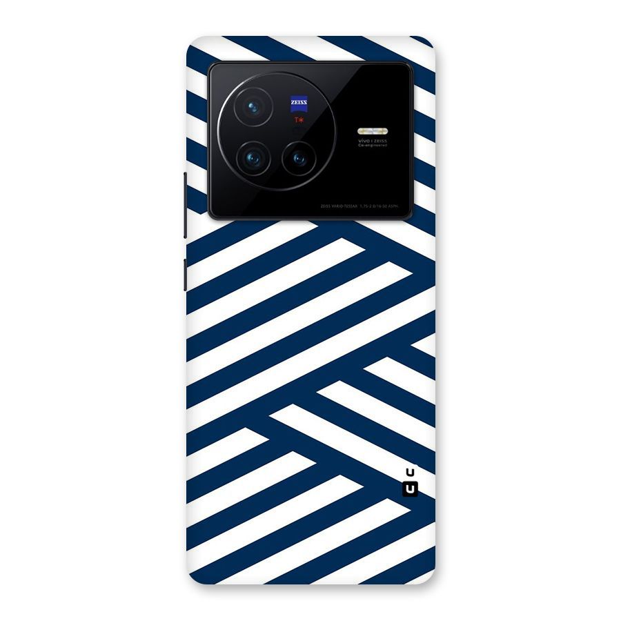 Zip Zap Pattern Back Case for Vivo X80