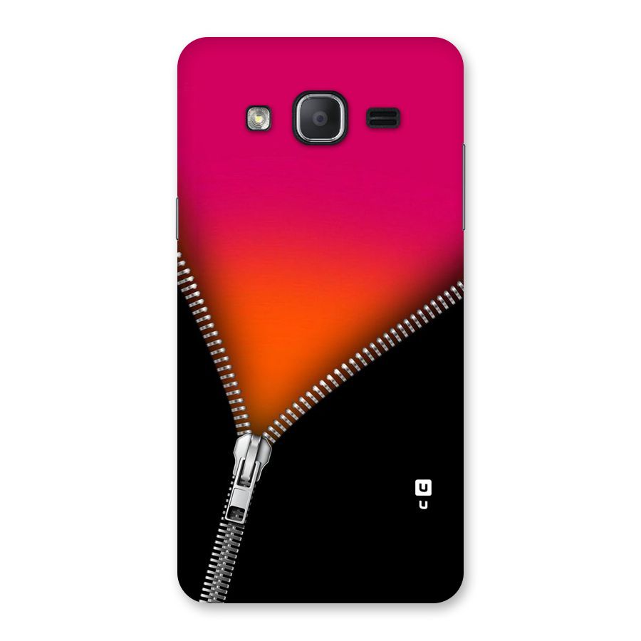 Zipper Print Back Case for Galaxy On7 2015