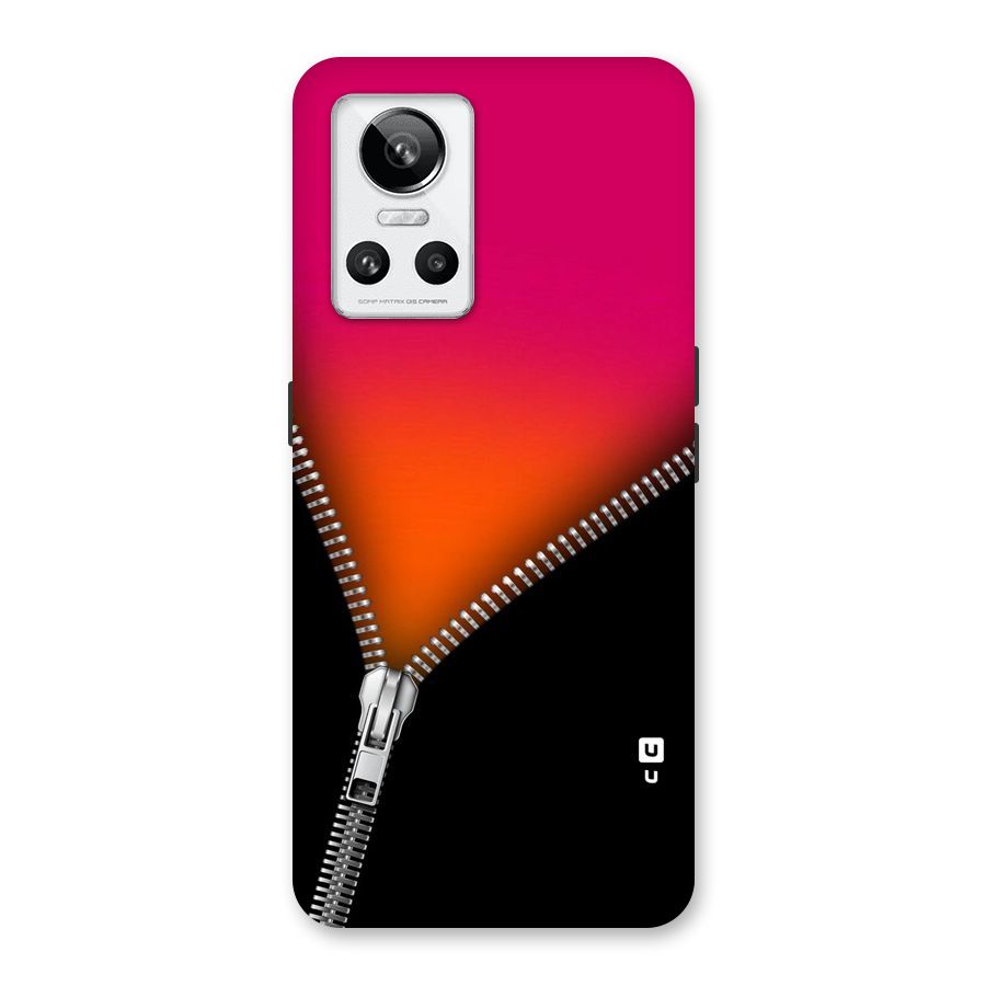 Zipper Print Back Case for Realme GT Neo 3