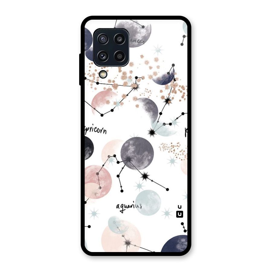 Zodiac Glass Back Case for Galaxy M32