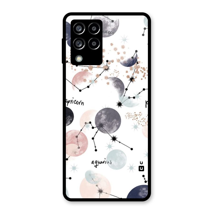 Zodiac Glass Back Case for Galaxy M53 5G