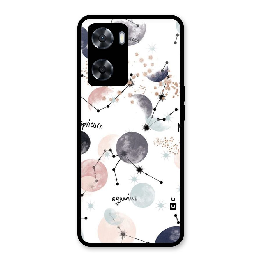Zodiac Glass Back Case for Oppo A57 2022