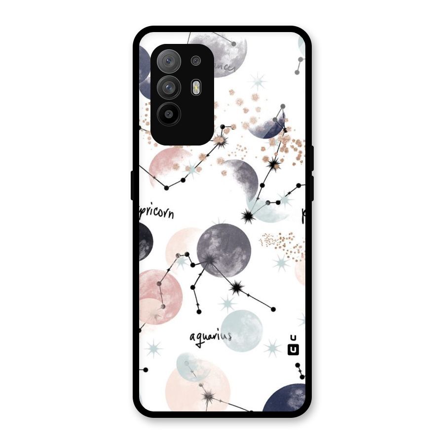 Zodiac Glass Back Case for Oppo F19 Pro Plus 5G