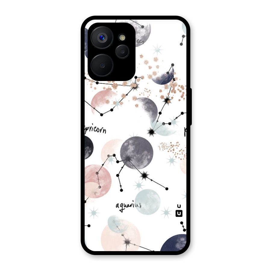 Zodiac Glass Back Case for Realme 9i 5G