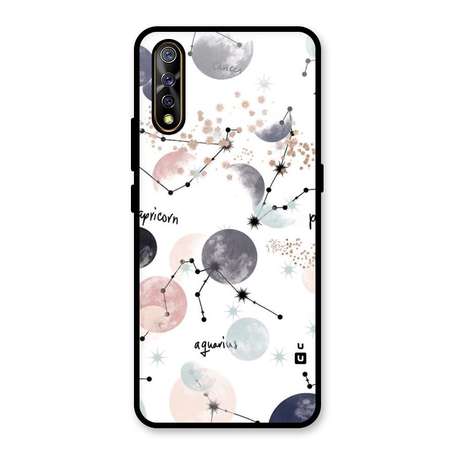 Zodiac Glass Back Case for Vivo S1