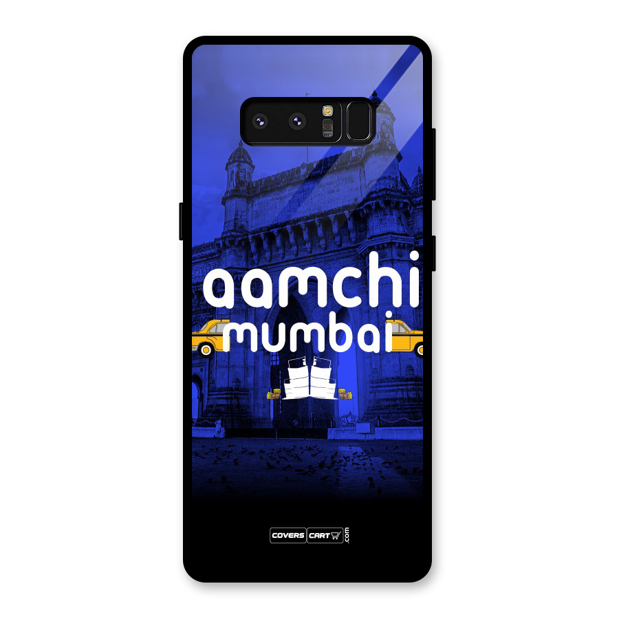 Aamchi Mumbai Glass Back Case for Galaxy Note 8