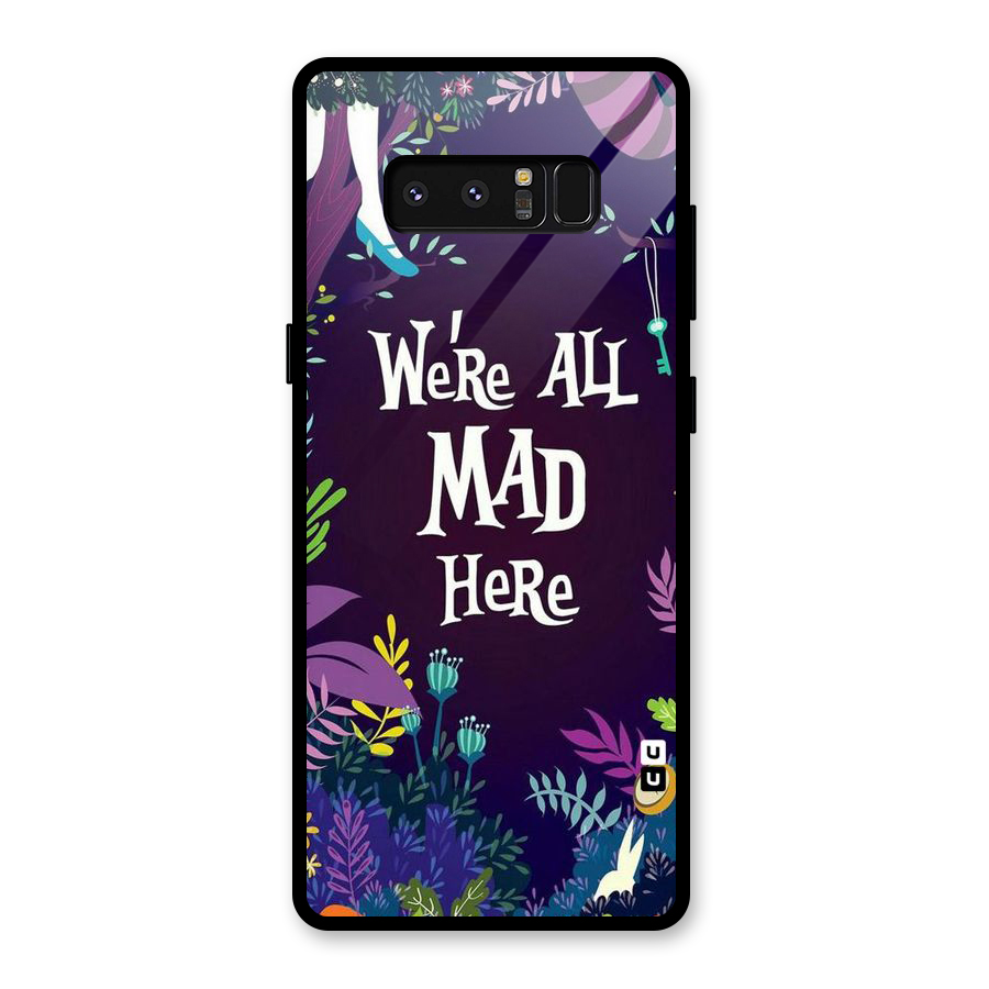 All Mad Glass Back Case for Galaxy Note 8