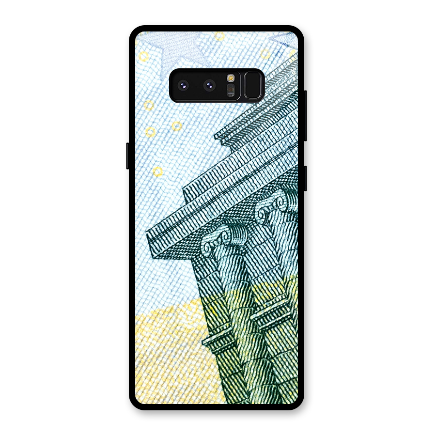 Baroque and Rococo style Glass Back Case for Galaxy Note 8