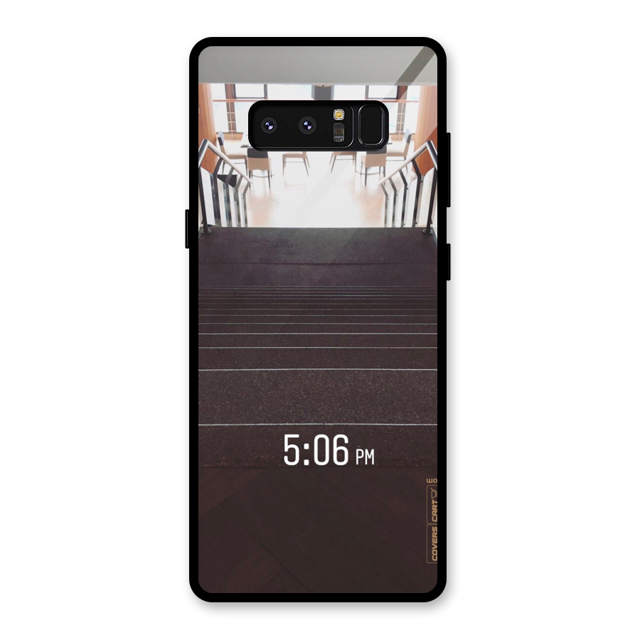 Beautiful Staircase Glass Back Case for Galaxy Note 8
