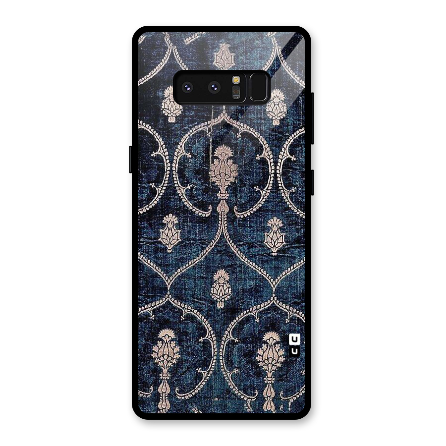 Blue Shade Rug Glass Back Case for Galaxy Note 8