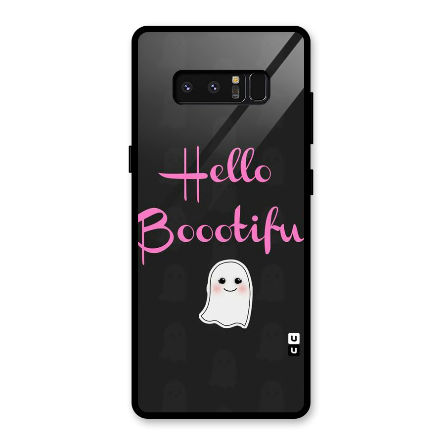 Boootiful Glass Back Case for Galaxy Note 8