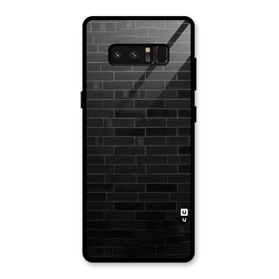 Brick Wall Glass Back Case for Galaxy Note 8