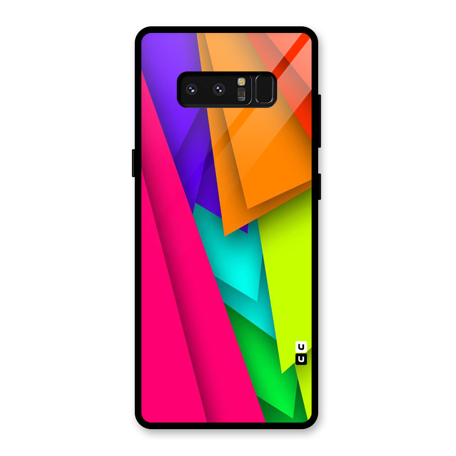 Bring In Colors Glass Back Case for Galaxy Note 8